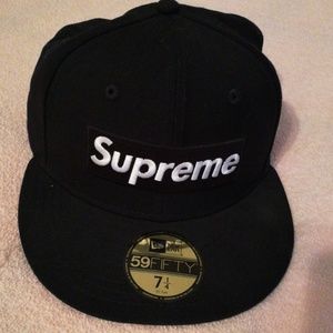 SUPREME Playboy Box Logo New Era Hat